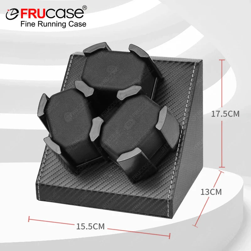 Triple Watch Winder for Automatic Watches - Watch Storage Box