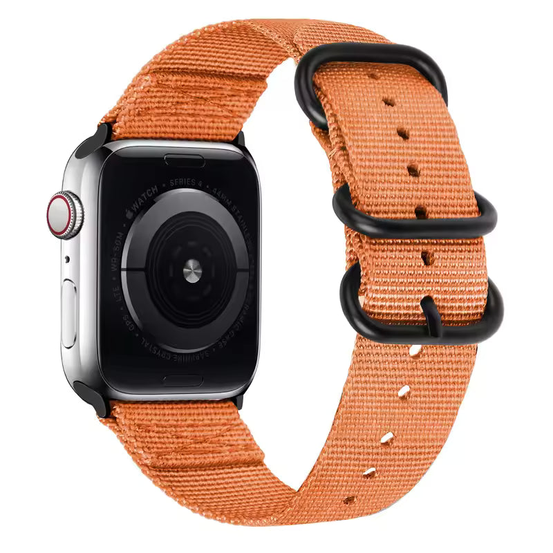 Nylon Sport Strap for Apple Watch Ultra Band 46mm 45mm 49mm 44mm 41mm 40mm 42mm Series 11/10/9/8/7/6/5/4/SE3