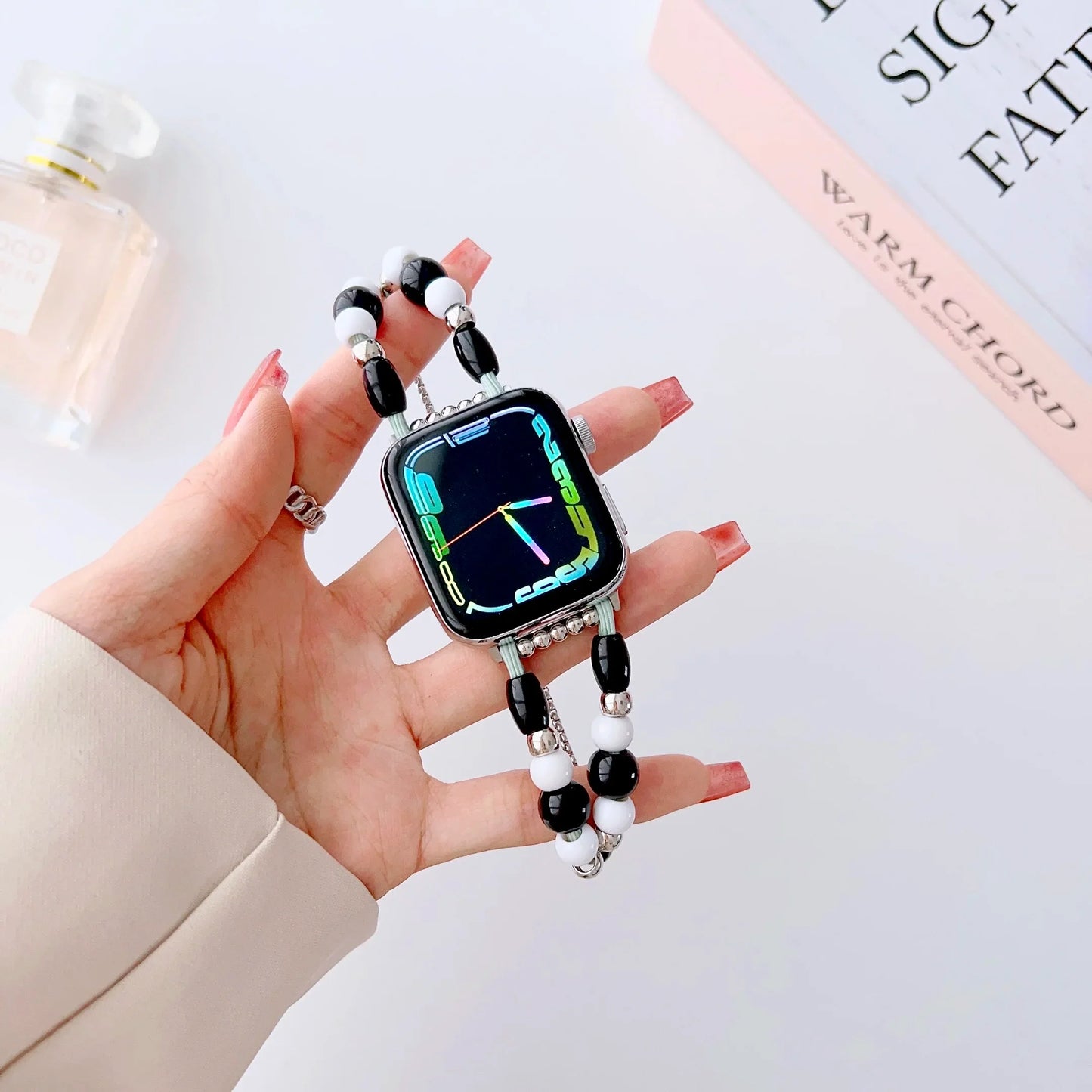 Women's Jewelry Strap Bracelet for Apple Watch Band iWatch Series Ultra/10/9/8/7/6/5/4/3/2/SE