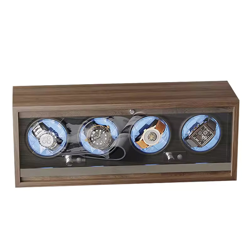 1/2/3/4/6 Slots High-End Automatic Watch Winder - Watch Box with Mabuchi Motor