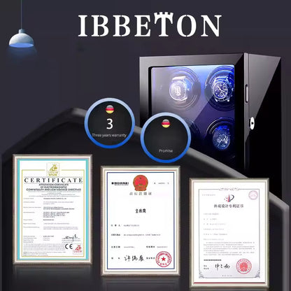 1/2/4 Slots Automatic Watch Winder - Anti-Magnetic Watch Box with Quiet Japanese Motor