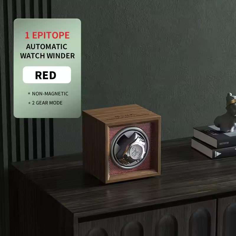 1/2/4 Slots Automatic Watch Winder - Anti-Magnetic Watch Box with Quiet Japanese Motor