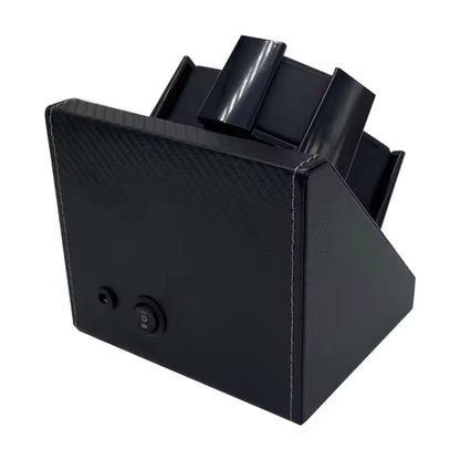 3-Slot Automatic Watch Winder - 2 Rotation Modes Watch Display Case