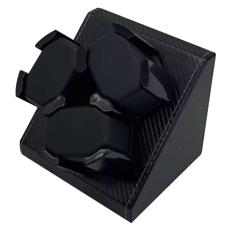 3-Slot Automatic Watch Winder - 2 Rotation Modes Watch Display Case