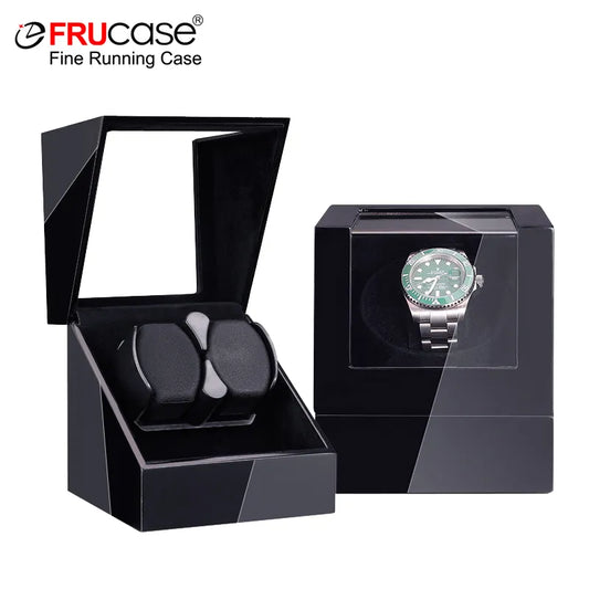 Multicolor Watch Winder for Automatic Watches - USB Cable and Battery Option (1+0/2+0)