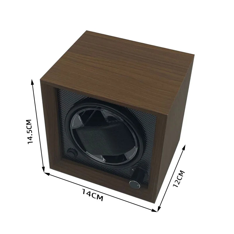 Single Slot Automatic Watch Winder - Dustproof, Antimagnetic with Adjustable Mabuchi Motor