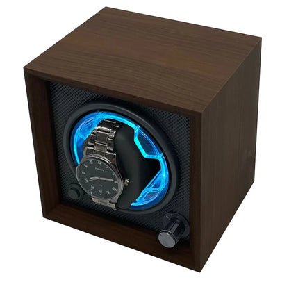 Single Slot Automatic Watch Winder - Dustproof, Antimagnetic with Adjustable Mabuchi Motor