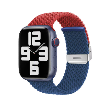 Adjustable Braided Nylon Strap for Apple Watch Ultra Band 49mm 46mm 45mm 44mm 41mm 42mm 40mm Series 11/10/9/8/7/6/5/SE