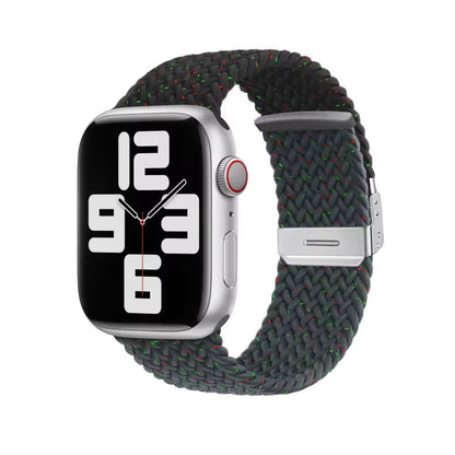 Adjustable Braided Nylon Strap for Apple Watch Ultra Band 49mm 46mm 45mm 44mm 41mm 42mm 40mm Series 11/10/9/8/7/6/5/SE
