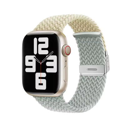 Adjustable Braided Nylon Strap for Apple Watch Ultra Band 49mm 46mm 45mm 44mm 41mm 42mm 40mm Series 11/10/9/8/7/6/5/SE