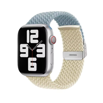 Adjustable Braided Nylon Strap for Apple Watch Ultra Band 49mm 46mm 45mm 44mm 41mm 42mm 40mm Series 11/10/9/8/7/6/5/SE