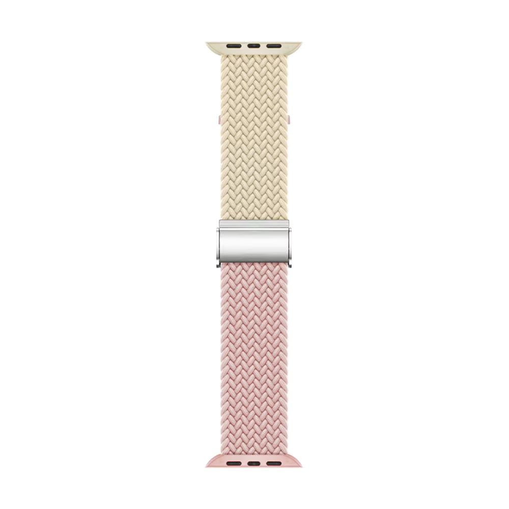 Adjustable Braided Nylon Strap for Apple Watch Ultra Band 49mm 46mm 45mm 44mm 41mm 42mm 40mm Series 11/10/9/8/7/6/5/SE