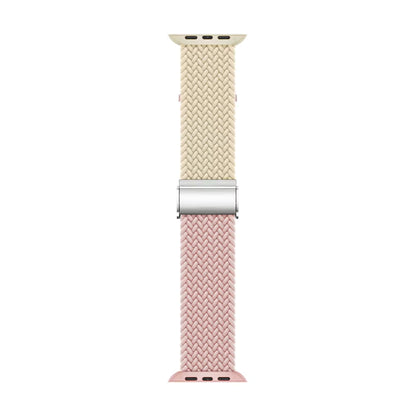 Adjustable Braided Nylon Strap for Apple Watch Ultra Band 49mm 46mm 45mm 44mm 41mm 42mm 40mm Series 11/10/9/8/7/6/5/SE