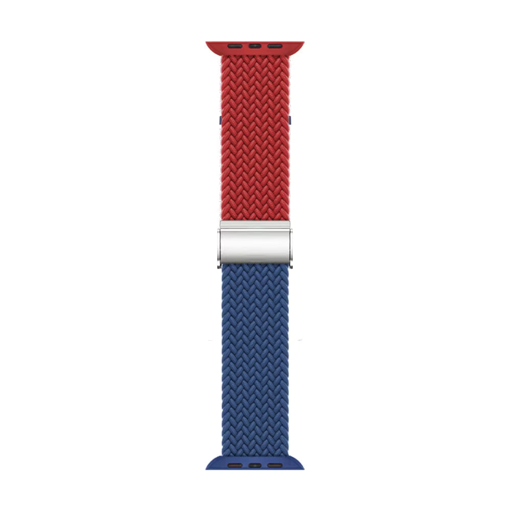 Adjustable Braided Nylon Strap for Apple Watch Ultra Band 49mm 46mm 45mm 44mm 41mm 42mm 40mm Series 11/10/9/8/7/6/5/SE