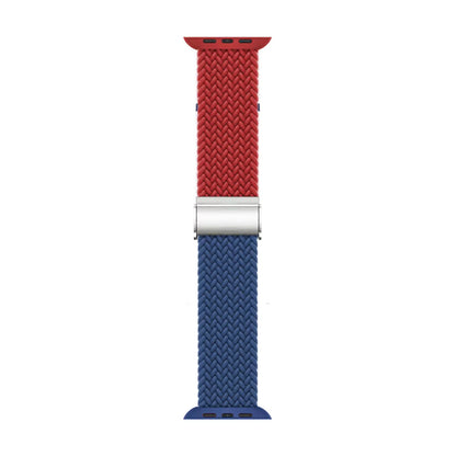 Adjustable Braided Nylon Strap for Apple Watch Ultra Band 49mm 46mm 45mm 44mm 41mm 42mm 40mm Series 11/10/9/8/7/6/5/SE