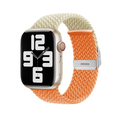 Adjustable Braided Nylon Strap for Apple Watch Ultra Band 49mm 46mm 45mm 44mm 41mm 42mm 40mm Series 11/10/9/8/7/6/5/SE