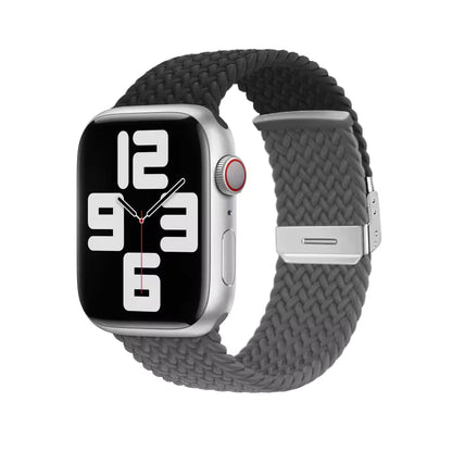 Adjustable Braided Nylon Strap for Apple Watch Ultra Band 49mm 46mm 45mm 44mm 41mm 42mm 40mm Series 11/10/9/8/7/6/5/SE