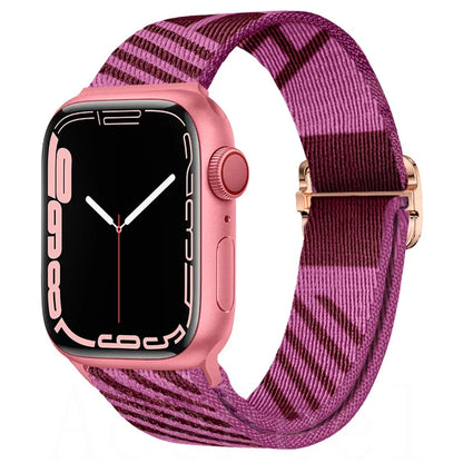 Adjustable Nylon Strap for Apple Watch Band iWatch Series Ultra/11/10/9/8/7/6/5/4/SE