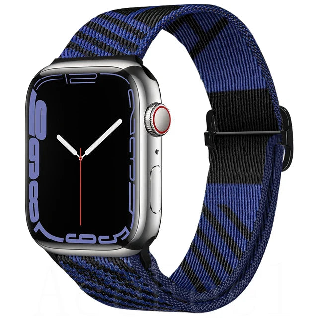Adjustable Nylon Strap for Apple Watch Band iWatch Series Ultra/11/10/9/8/7/6/5/4/SE