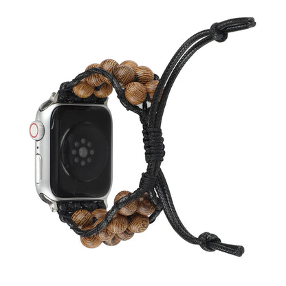 Agate Jewelry Braided Bracelet for Apple Watch Band iWatch Series Ultra2/10/9/8/7/6/5/4/SE
