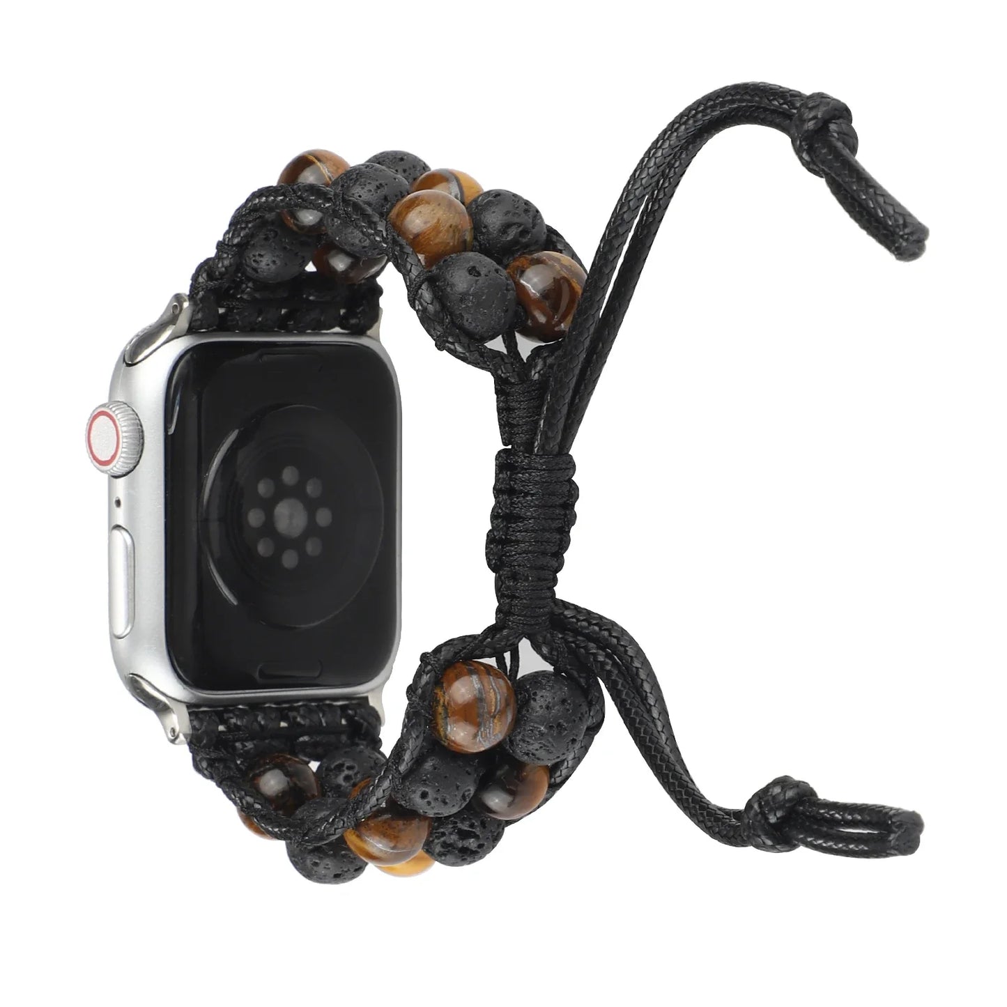 Agate Jewelry Braided Bracelet for Apple Watch Band iWatch Series Ultra2/10/9/8/7/6/5/4/SE