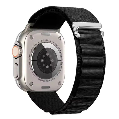 Alpine Nylon Sports Bracelet for Apple Watch Ultra3 Band 46mm 49mm 45mm 41mm 44mm 40mm 42mm Series 11/10/9/8/7/6/5/4/3/SE