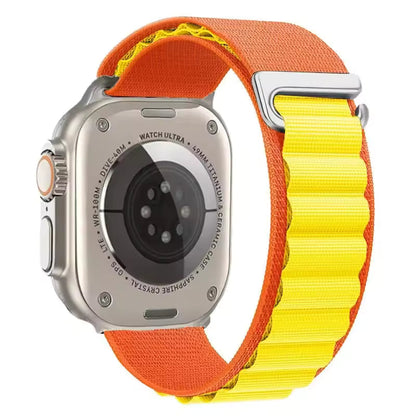 Alpine Nylon Sports Bracelet for Apple Watch Ultra3 Band 46mm 49mm 45mm 41mm 44mm 40mm 42mm Series 11/10/9/8/7/6/5/4/3/SE