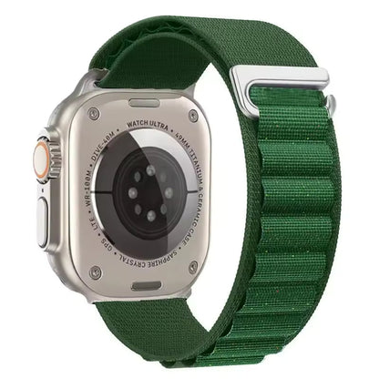 Alpine Nylon Sports Bracelet for Apple Watch Ultra3 Band 46mm 49mm 45mm 41mm 44mm 40mm 42mm Series 11/10/9/8/7/6/5/4/3/SE