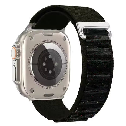 Alpine Nylon Sports Bracelet for Apple Watch Ultra3 Band 46mm 49mm 45mm 41mm 44mm 40mm 42mm Series 11/10/9/8/7/6/5/4/3/SE