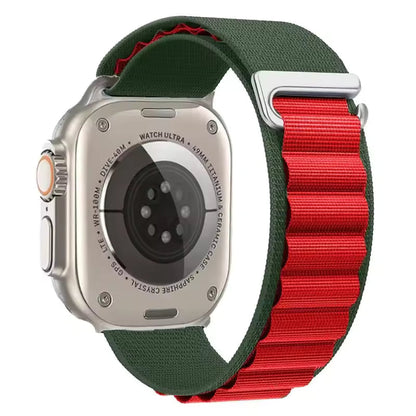 Alpine Nylon Sports Bracelet for Apple Watch Ultra3 Band 46mm 49mm 45mm 41mm 44mm 40mm 42mm Series 11/10/9/8/7/6/5/4/3/SE