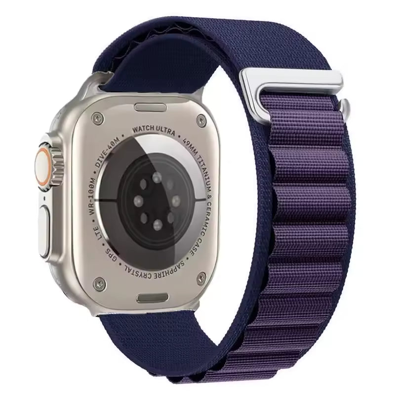 Alpine Nylon Sports Bracelet for Apple Watch Ultra3 Band 46mm 49mm 45mm 41mm 44mm 40mm 42mm Series 11/10/9/8/7/6/5/4/3/SE