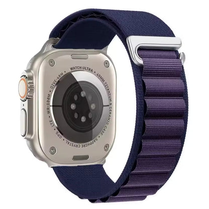 Alpine Nylon Sports Bracelet for Apple Watch Ultra3 Band 46mm 49mm 45mm 41mm 44mm 40mm 42mm Series 11/10/9/8/7/6/5/4/3/SE