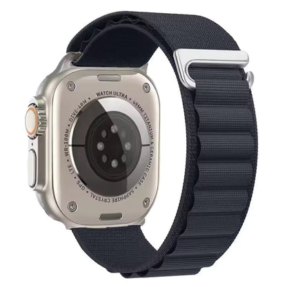 Alpine Nylon Sports Bracelet for Apple Watch Ultra3 Band 46mm 49mm 45mm 41mm 44mm 40mm 42mm Series 11/10/9/8/7/6/5/4/3/SE