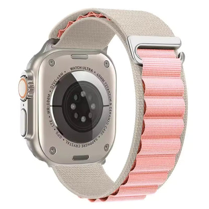 Alpine Nylon Sports Bracelet for Apple Watch Ultra3 Band 46mm 49mm 45mm 41mm 44mm 40mm 42mm Series 11/10/9/8/7/6/5/4/3/SE