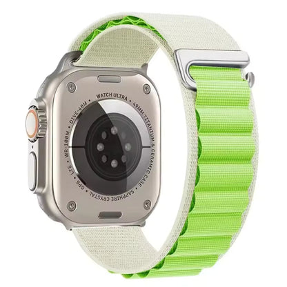 Alpine Nylon Sports Bracelet for Apple Watch Ultra3 Band 46mm 49mm 45mm 41mm 44mm 40mm 42mm Series 11/10/9/8/7/6/5/4/3/SE