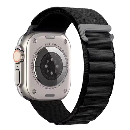 Alpine Nylon Sports Bracelet for Apple Watch Ultra3 Band 46mm 49mm 45mm 41mm 44mm 40mm 42mm Series 11/10/9/8/7/6/5/4/3/SE