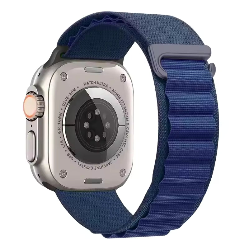 Alpine Nylon Sports Bracelet for Apple Watch Ultra3 Band 46mm 49mm 45mm 41mm 44mm 40mm 42mm Series 11/10/9/8/7/6/5/4/3/SE