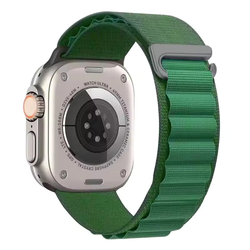Alpine Nylon Sports Bracelet for Apple Watch Ultra3 Band 46mm 49mm 45mm 41mm 44mm 40mm 42mm Series 11/10/9/8/7/6/5/4/3/SE