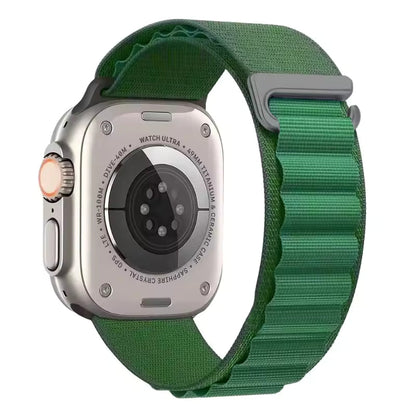 Alpine Nylon Sports Bracelet for Apple Watch Ultra3 Band 46mm 49mm 45mm 41mm 44mm 40mm 42mm Series 11/10/9/8/7/6/5/4/3/SE