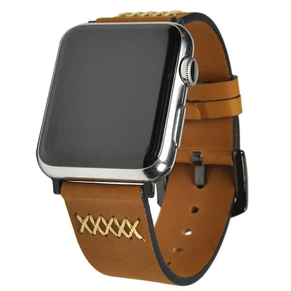 Leather Strap for Apple Watch Band iWatch Series 10/9/8/7/6/5/4/SE/2