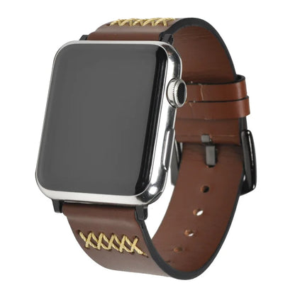 Leather Strap for Apple Watch Band iWatch Series 10/9/8/7/6/5/4/SE/2