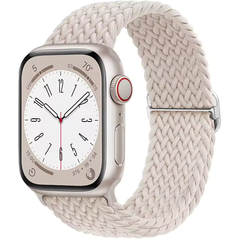 Braided Strap for Apple Watch Ultra 2 Band 49mm 44mm 45mm 40mm 41mm 42mm 44mm Series 9/8/7/6/5/4/3/SE