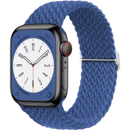 Braided Strap for Apple Watch Ultra 2 Band 49mm 44mm 45mm 40mm 41mm 42mm 44mm Series 9/8/7/6/5/4/3/SE