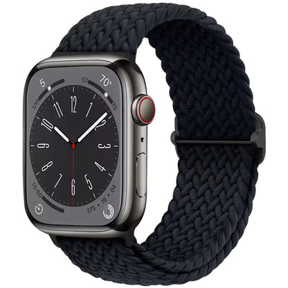 Braided Strap for Apple Watch Ultra 2 Band 49mm 44mm 45mm 40mm 41mm 42mm 44mm Series 9/8/7/6/5/4/3/SE