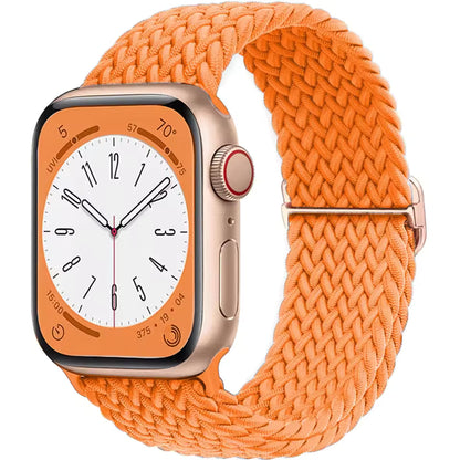 Braided Strap for Apple Watch Ultra 2 Band 49mm 44mm 45mm 40mm 41mm 42mm 44mm Series 9/8/7/6/5/4/3/SE