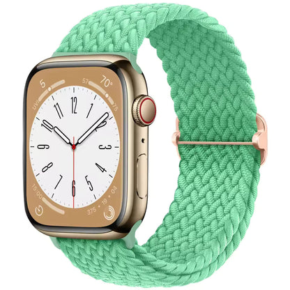 Braided Strap for Apple Watch Ultra 2 Band 49mm 44mm 45mm 40mm 41mm 42mm 44mm Series 9/8/7/6/5/4/3/SE