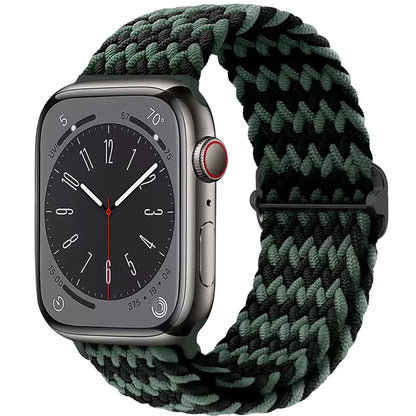 Braided Strap for Apple Watch Ultra 2 Band 49mm 44mm 45mm 40mm 41mm 42mm 44mm Series 9/8/7/6/5/4/3/SE
