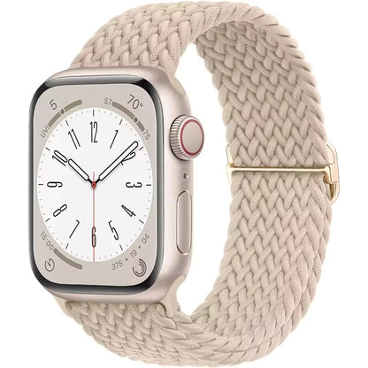 Braided Strap for Apple Watch Ultra 2 Band 49mm 44mm 45mm 40mm 41mm 42mm 44mm Series 9/8/7/6/5/4/3/SE