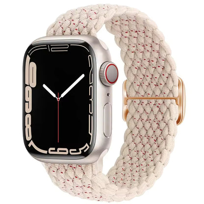 Braided Strap for Apple Watch Ultra 2 Band 49mm 44mm 45mm 40mm 41mm 42mm 44mm Series 9/8/7/6/5/4/3/SE