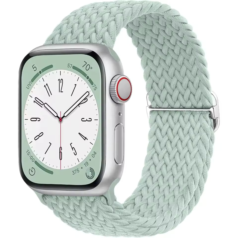 Braided Strap for Apple Watch Ultra 2 Band 49mm 44mm 45mm 40mm 41mm 42mm 44mm Series 9/8/7/6/5/4/3/SE